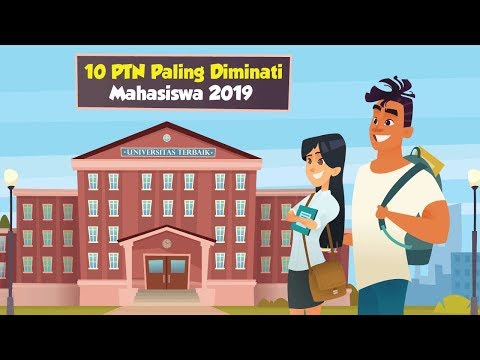 10 PTN Paling Diminati Mahasiswa 2019