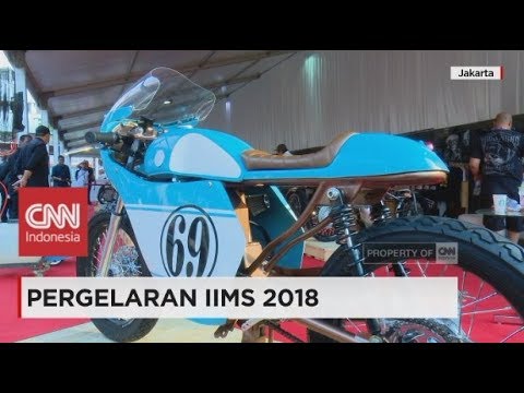 Adu Keren Motor Chopper Presiden Jokowi Vs CB 125 Gibran di IIMS 2018 Jakarta