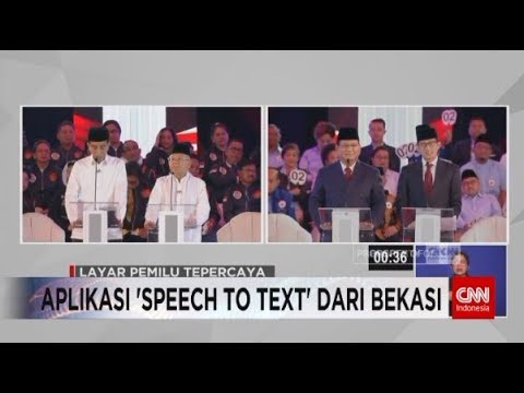 Aplikasi Speech-to-Text dari Bekasi ini Digunakan pada Debat Capres-Cawapres TEASER