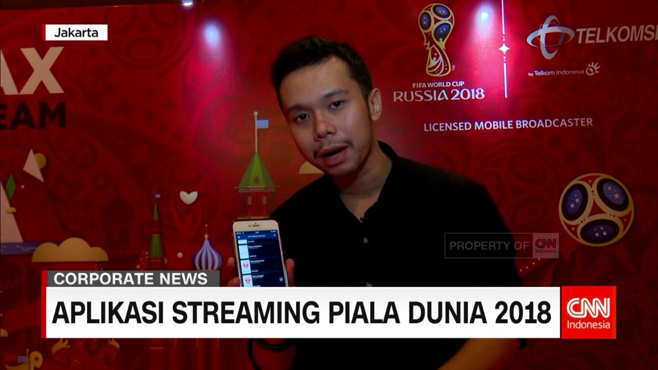 Aplikasi Streaming Piala Dunia 2018