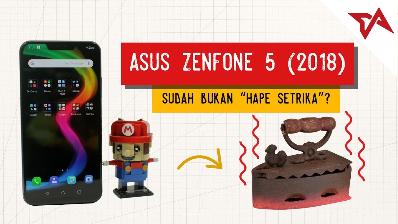 Asus Zenfone 5 - Bukan Lagi 'Hape Setrika' ? | #TIAReview