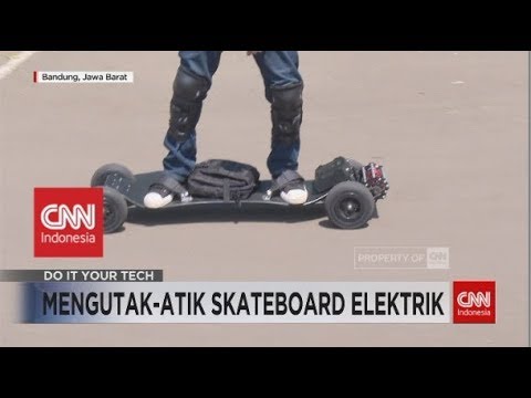 Asyiknya Mengutak-Atik Skateboard Elektrik