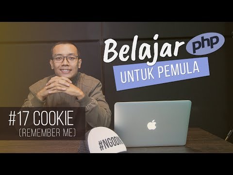 Belajar PHP untuk PEMULA : COOKIE (Remember Me)