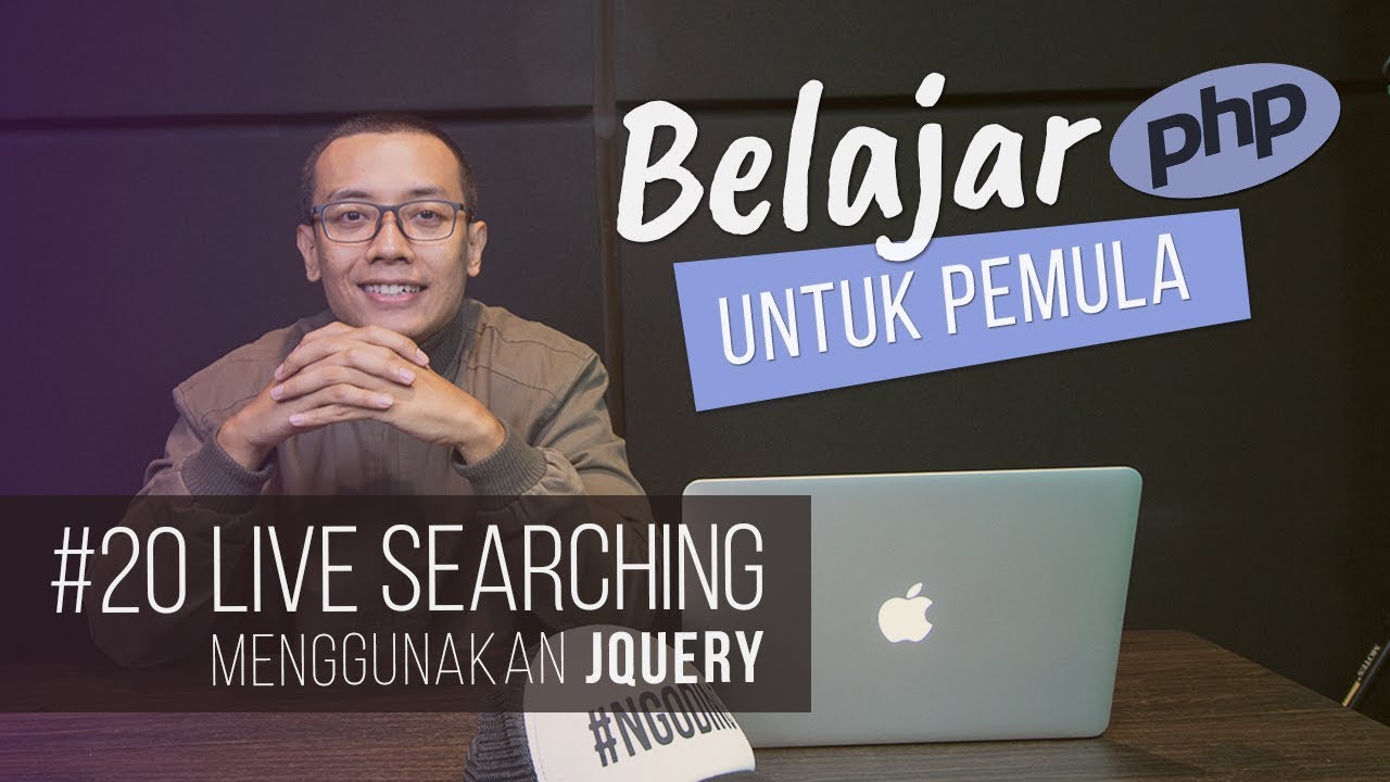 Belajar PHP untuk PEMULA : LIVE SEARCH (menggunakan JQUERY)