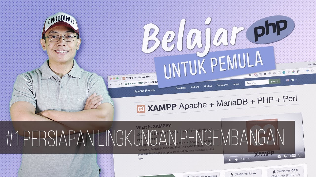 Belajar PHP untuk PEMULA : PERSIAPAN LINGKUNGAN PENGEMBANGAN