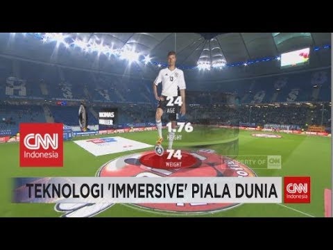 Canggih! Begini Teknologi Immersive Siaran Piala Dunia 2018 hanya di Transmedia