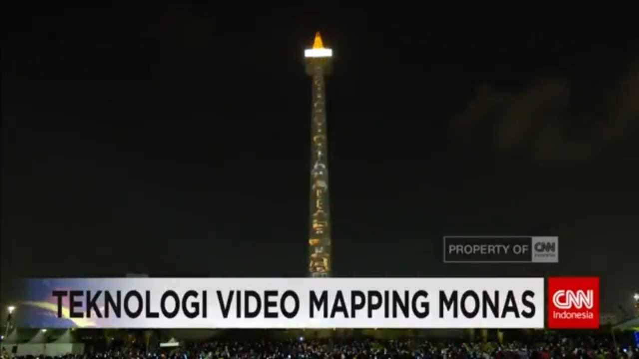 Canggih! di Balik Teknologi Video Mapping Monas