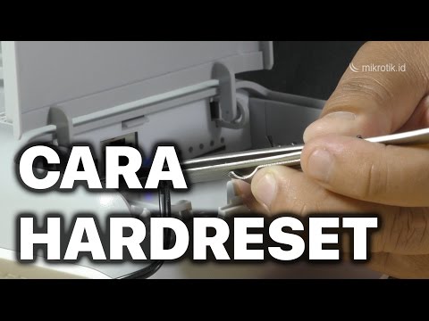 Cara Melakukan Hard Reset di Routerboard #mikrotiktutorial