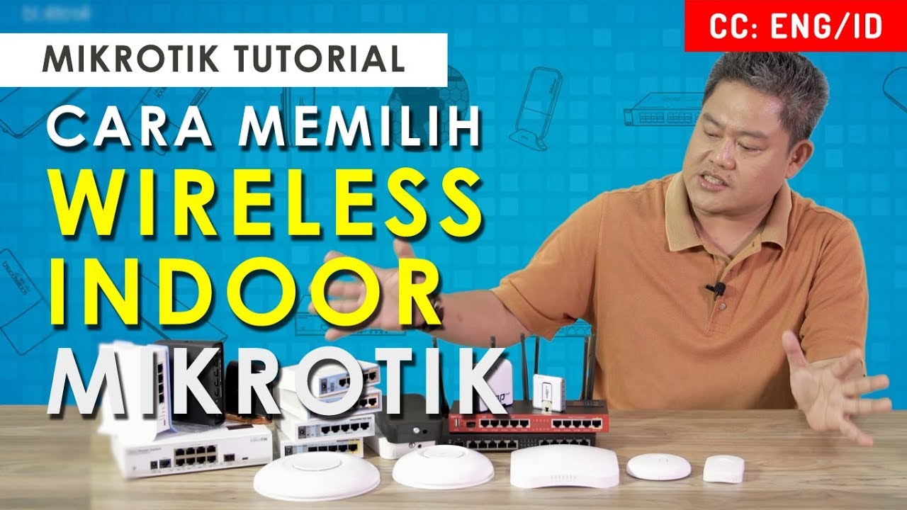 CARA MEMILIH WIRELESS INDOOR - MIKROTIK TUTORIAL [ENG SUB]