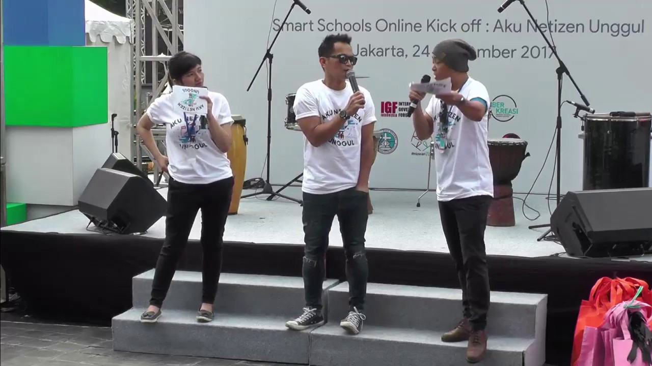 #CFD #SmartSchoolsOnline Kick Off ; Aku Netizen Unggul #SiberKreasi #CarFreeDay @SiBerkreasi