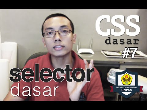 CSS Dasar - 7 - Selector