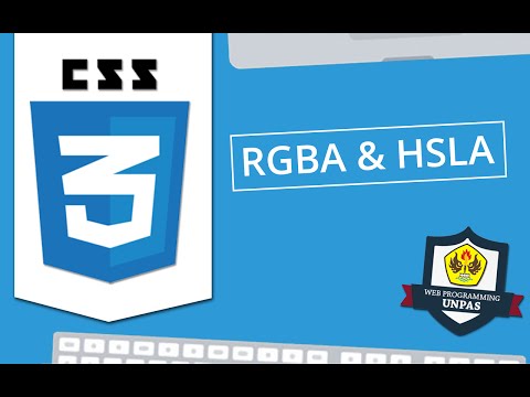 CSS3 : RGBa & HSLa