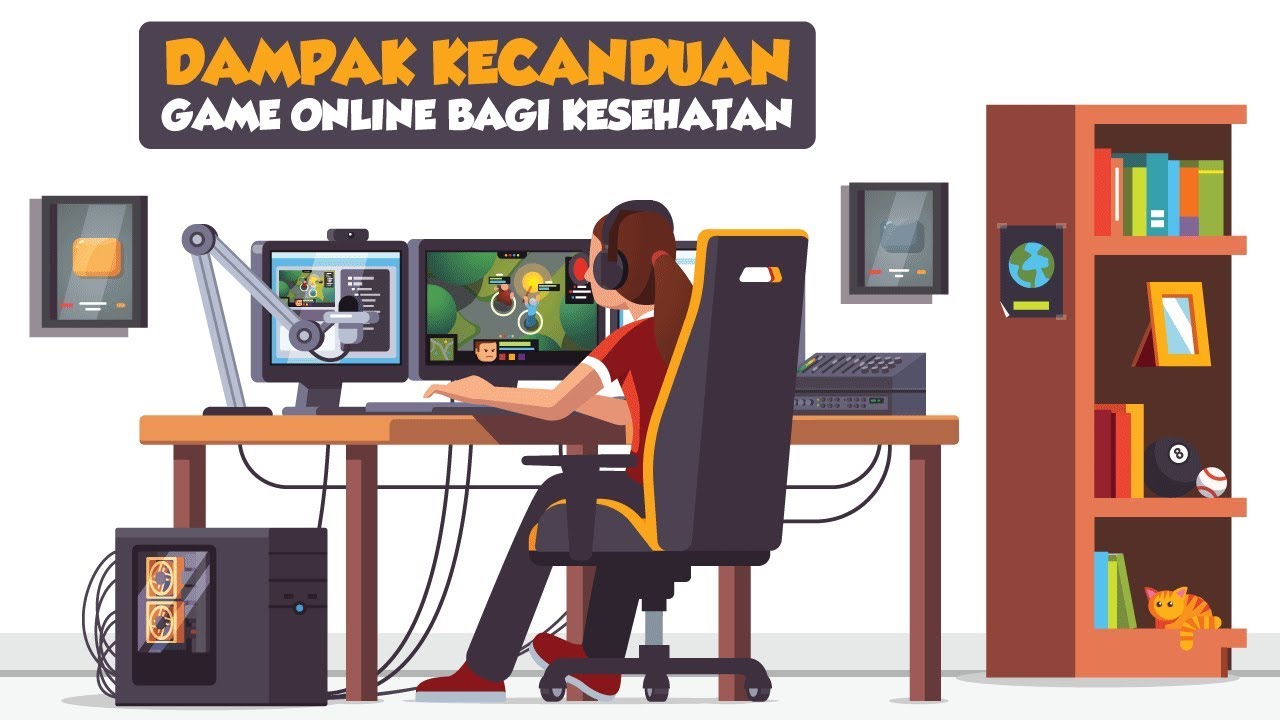 Dampak Kecanduan Game Online Bagi Kesehatan