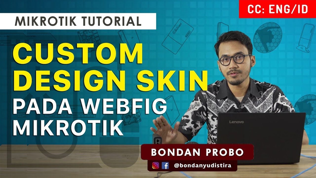 DESIGN SKIN WEBFIG MIKROTIK - MIKROTIK TUTORIAL [ENG SUB]