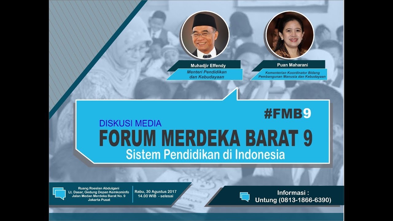 Diskusi Media - FMB 9: Sistem Pendidikan di Indonesia