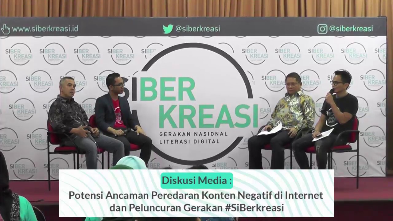 Diskusi Media Sesi Awal @SiBerKreasi dan Peluncuran Gerakan #SiBerKreasi