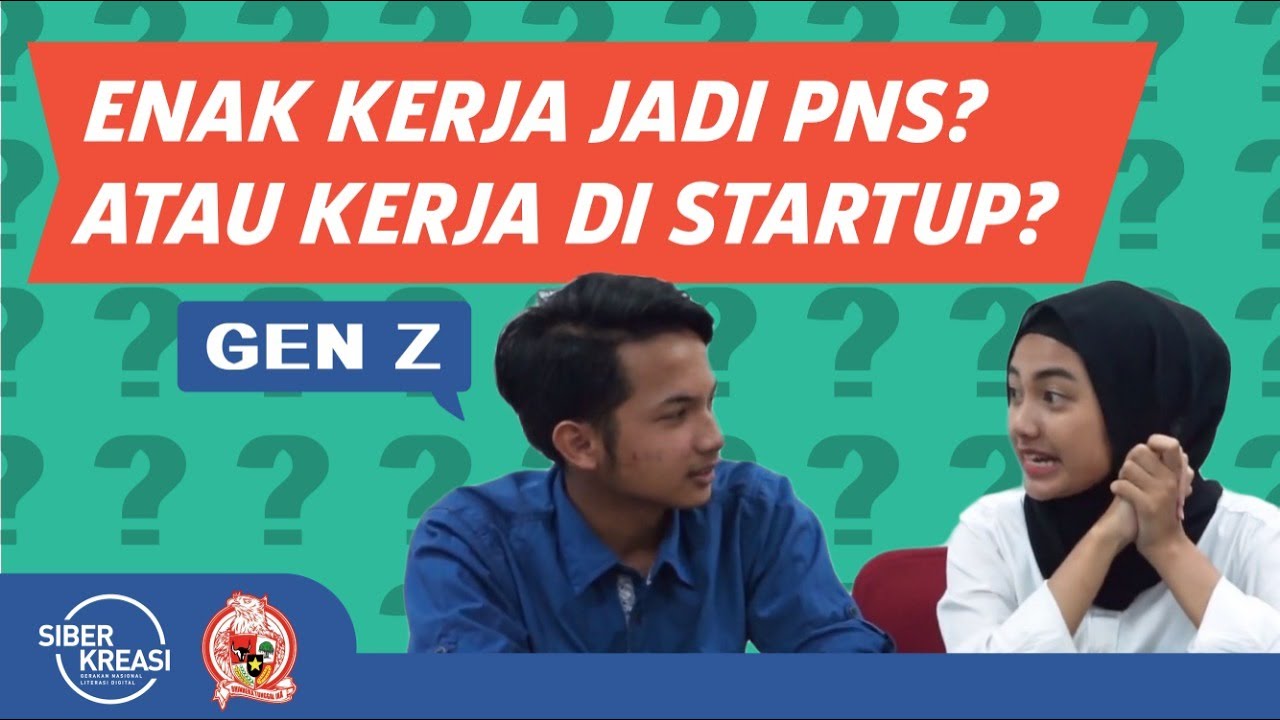 Generasi Z cocoknya jadi PNS atau pegawai Start Up?