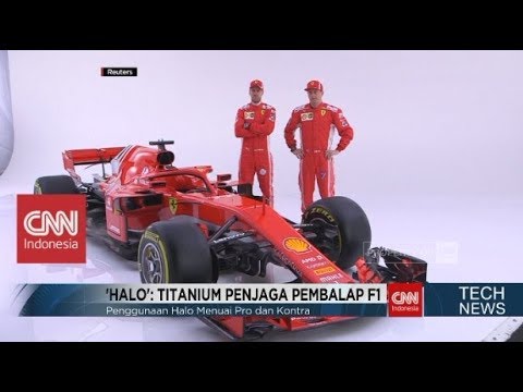 Ini Dia 'HALO' Titanium Pelindung Pembalap F1