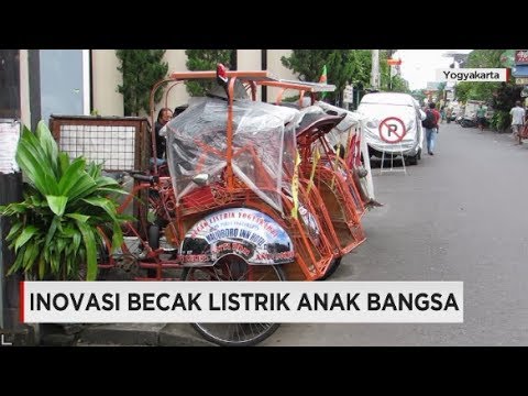 Inovasi Becak Listrik Anak Bangsa