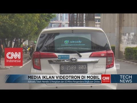 Inovasi Media Iklan Video pada Kaca Belakang Mobil