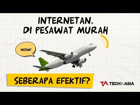 Internetan Di Pesawat Murah, Efektif Nggak Ya? | #TIAReview