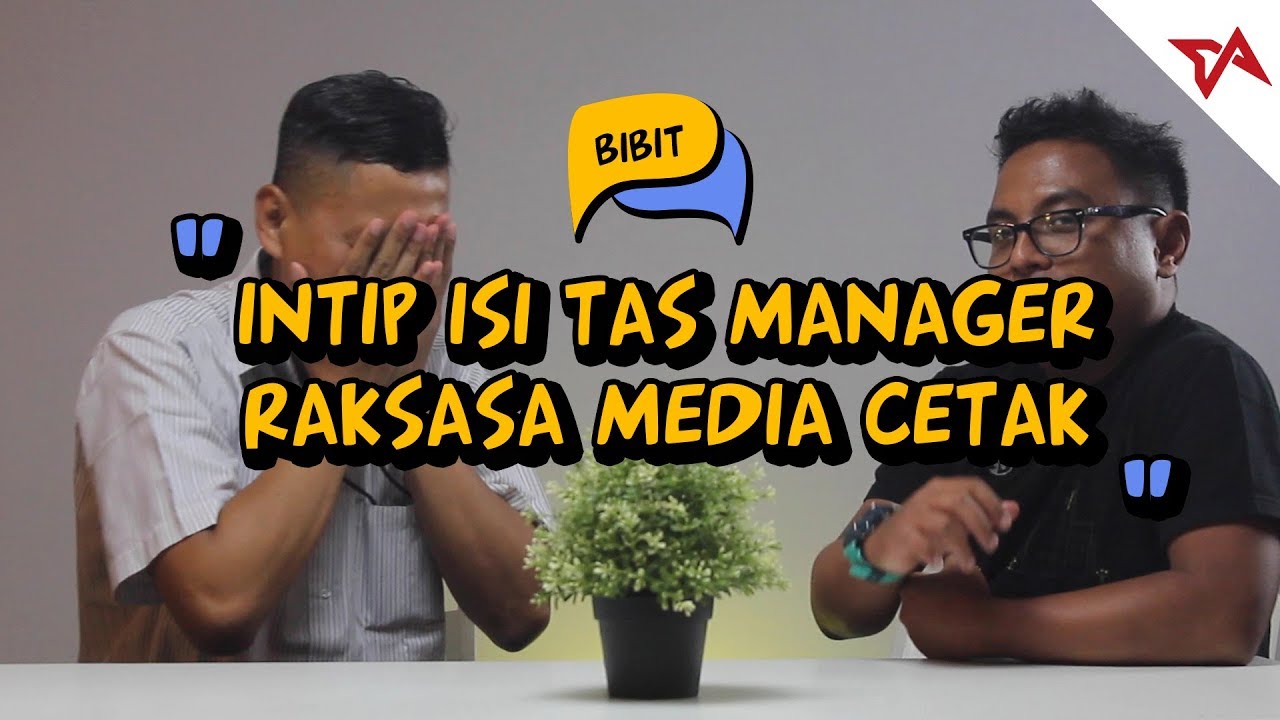 Intip Isi Tas Manager Raksasa Media Cetak | #BIBIT