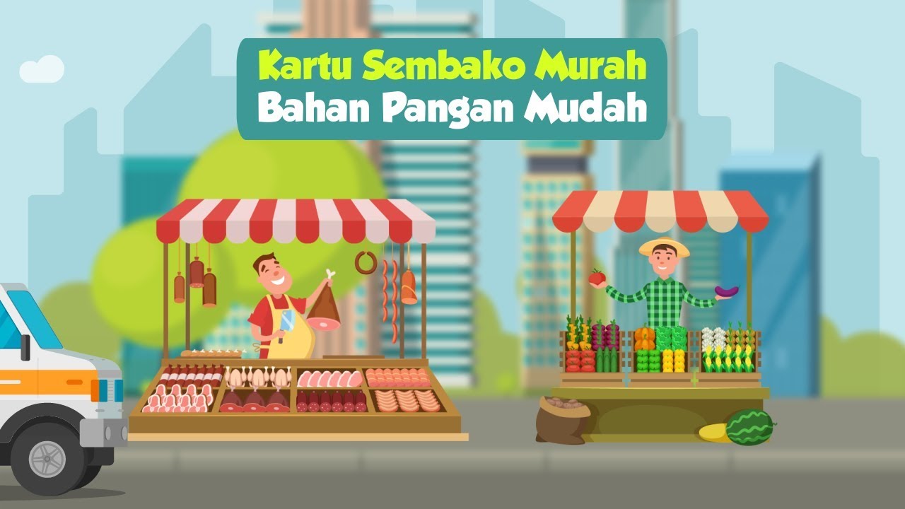 Kartu Sembako Murah, Bahan Pangan Mudah