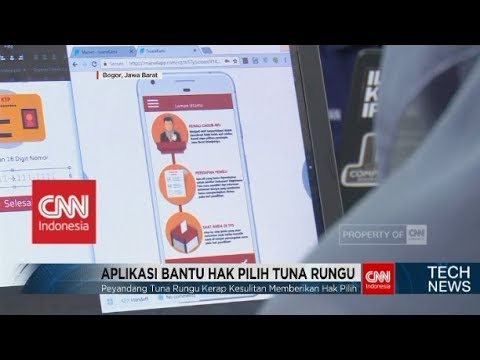 Karya Anak Bangsa! Aplikasi ini Bantu Hak Pilih Tunarungu