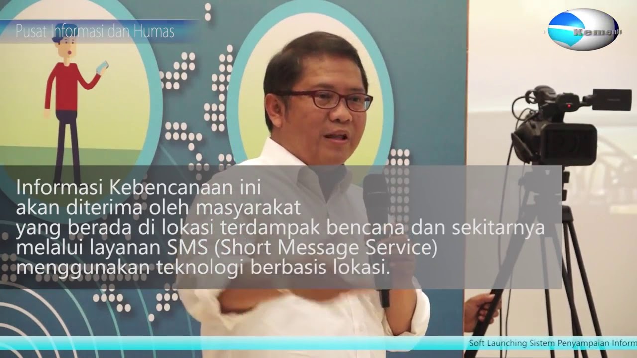 Kemkominfo   BMKG  Soft Launching Sistem Penyampaian Informasi Kebencanaan