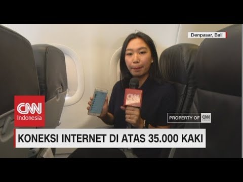 Koneksi Internet di Atas 35.000 Kaki