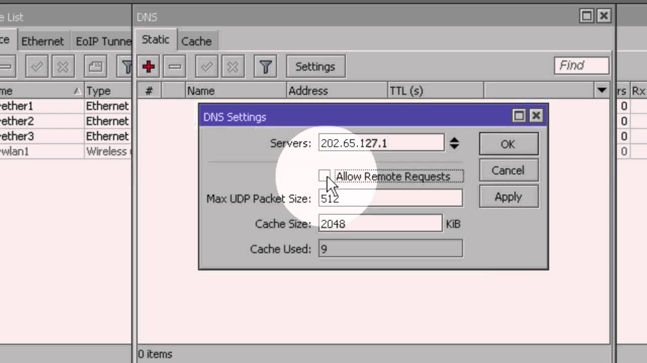 Konfigurasi Dasar Mikrotik (Indonesia)