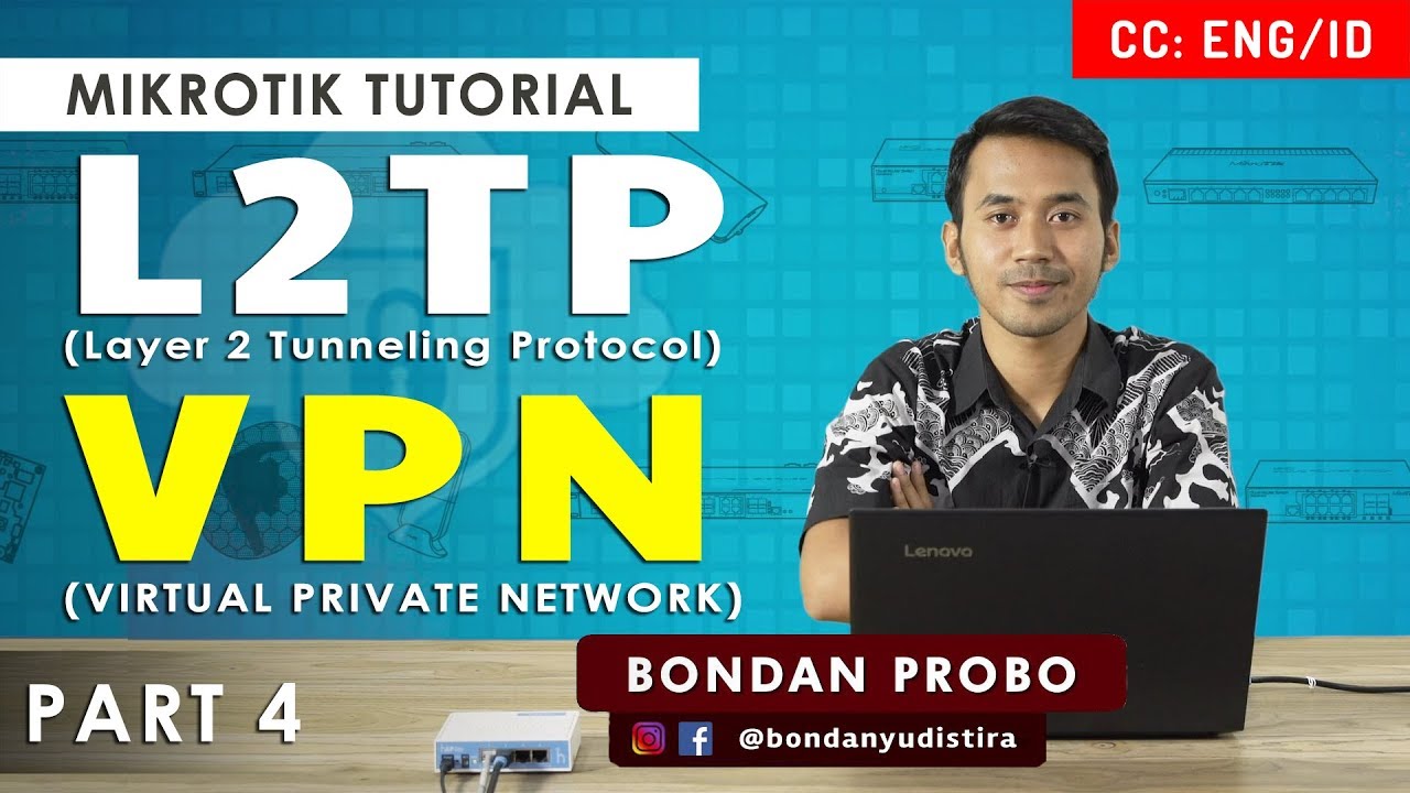 L2TP/IPsec - VPN MIKROTIK TUTORIAL [ENG SUB]