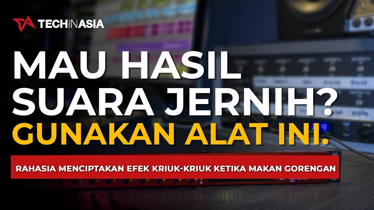 Mau Dapetin Hasil Audio yang Jernih? Pakai Alat Ini! | #BIBIT