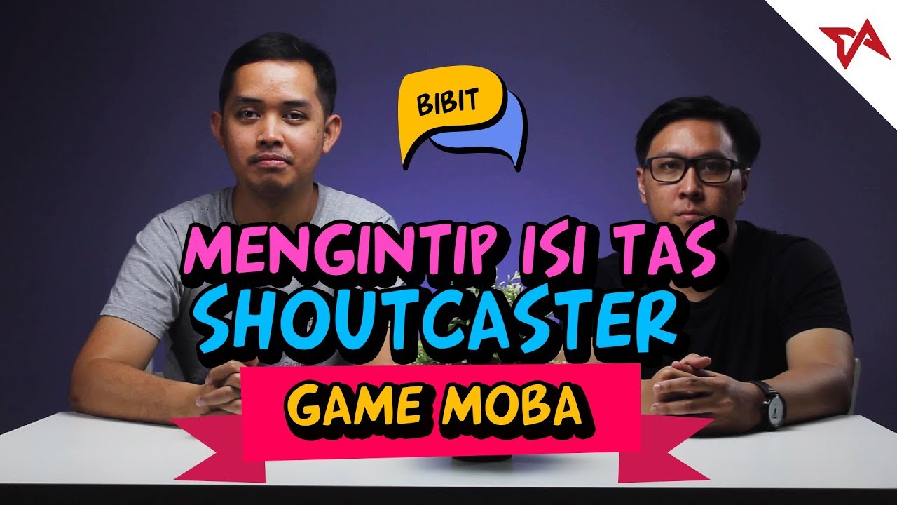 Mengintip Isi Tas Shoutcaster Game MOBA | #BIBIT