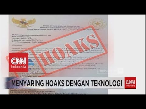 Menyaring Hoaks dengan Teknologi