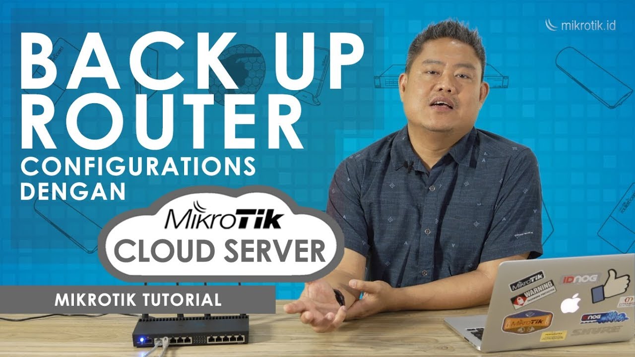 MENYIMPAN BACK UP DI CLOUD MIKROTIK - MIKROTIK TUTORIAL  [ENG SUB]