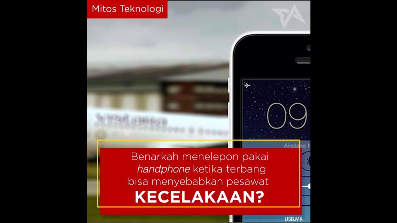 Mitos Teknologi: Menelepon di Dalam Pesawat Dapat Menyebabkan Kecelakaan?