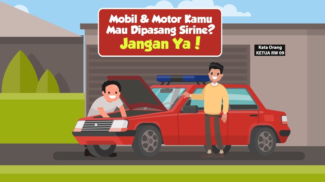 Mobil & Motor Kamu Mau Dipasang Sirine? Jangan Ya!