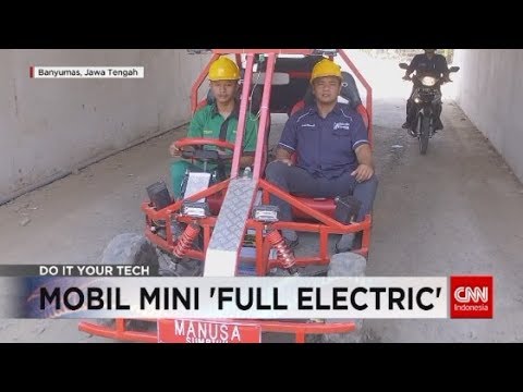 Molisma: Mobil Mini 'Full Electric' Karya Siswa SMK NU 1 Maarif