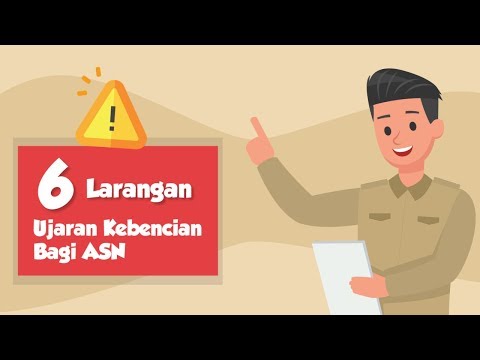 [Motion Grafis] Enam Larangan Ujaran Kebencian Bagi ASN