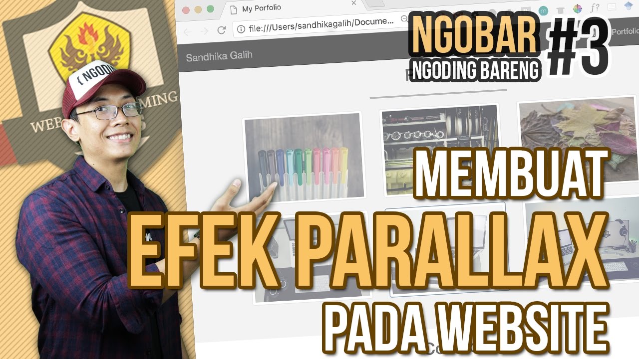 NGOBAR #3 : MEMBUAT PARALLAX EFFECT pada WEBSITE