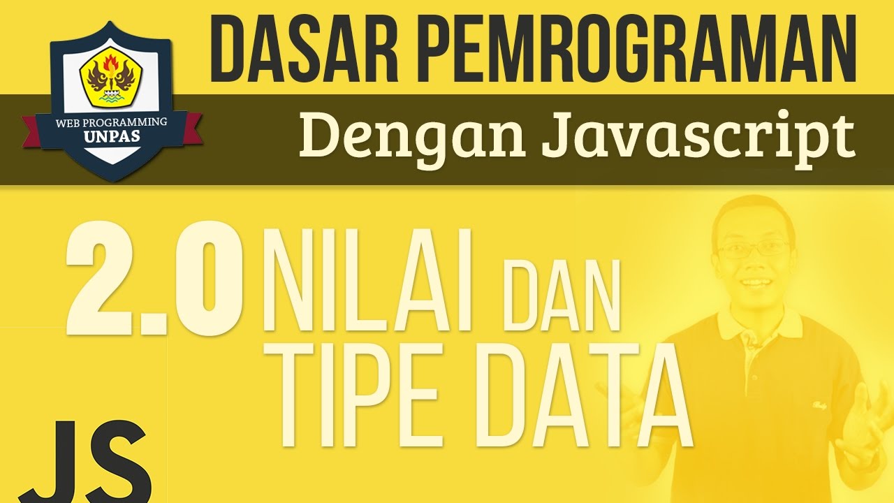 NILAI DAN TIPE DATA PADA JAVASCRIPT