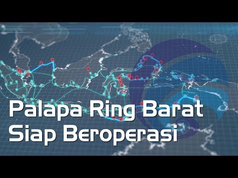 Palapa Ring Barat Siap Beroperasi