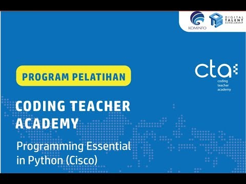 Pembukaan Program Coding Teacher Academy (CTA) di BPPTIK Cikarang