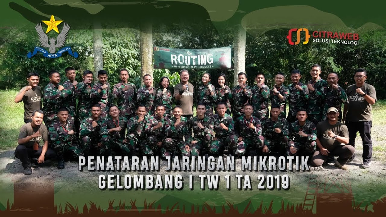 PENATARAN JARINGAN MIKROTIK GELOMBANG I TW 1 TA 2019