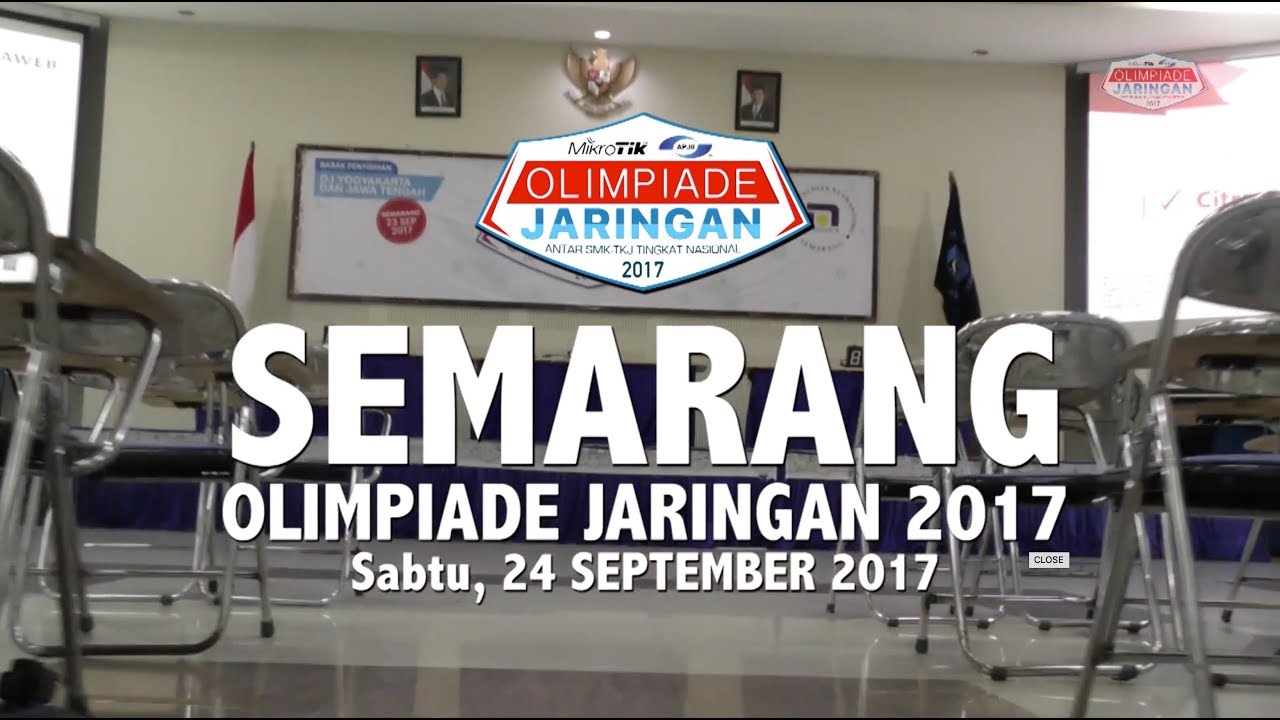 PENYISIHAN #4 SEMARANG - OLIMPIADE JARINGAN 2017 MIKROTIK-APJII