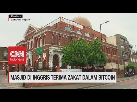 Pertama di Dunia! Masjid di Inggris Terima Zakat Berupa Bitcoin