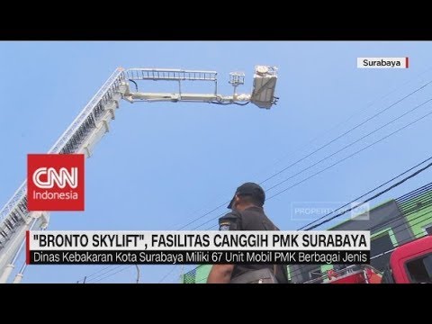 Pertama di Indonesia, "Bronto Skylift" Fasilitas Canggih milik PMK Surabaya