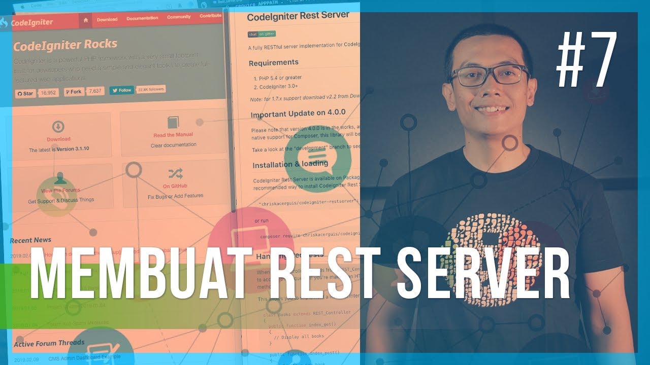 REST API #7 MEMBUAT REST SERVER (menggunakan CodeIgniter)