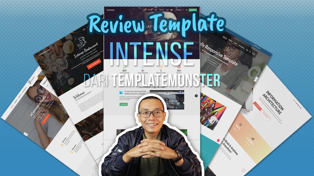 Review Template | INTENSE (dari TemplateMonster)